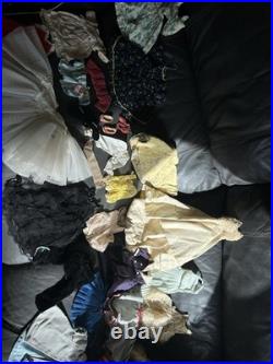 Huge LOT of Madame Alexander Dresses Clothes Wendy Doll 1950s Vintage Rare Look