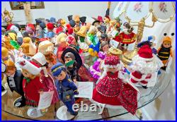 Huge Lot of 69 Vintage Madame Alexander 8 Dolls Been on Display W Bonus Extras