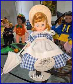 Huge Lot of 69 Vintage Madame Alexander 8 Dolls Been on Display W Bonus Extras