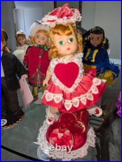 Huge Lot of 69 Vintage Madame Alexander 8 Dolls Been on Display W Bonus Extras