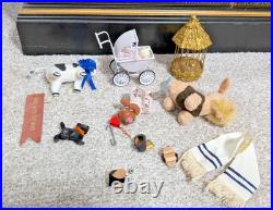 Huge Lot of 69 Vintage Madame Alexander 8 Dolls Been on Display W Bonus Extras
