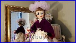 JACQUELINE CISSY 1970 Madame Alexander 21 ORIG GODEY PORTRAIT DOLL Satin Gown