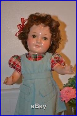 JANE WITHERS MADAME. ALEXANDER COMPO DOLL 12-13 Tall WithCLOSED MOUTH 1937-39