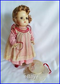 JUST GORGEOUS! 1930 BABY MCGUFFEY Composition Mama Doll by Madame Alexander