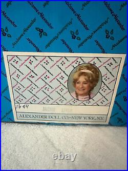 Jackie Kennedy Doll No 17450 Madame Alexander 21 1997 Travel Collection Vintage