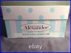 King Henry VIII, The Tudors Collection, 10.5 inch Madame Alexander Doll 61575