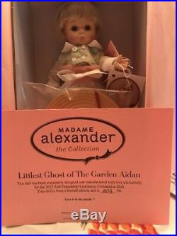 LE MADCC/MADAME ALEXANDER 2015 Fall Friendship Littlest Ghosts Of The Garden, Set