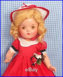 LITTLE COLONEL Madame Alexander 13 DOLL Compo orig clothes tag TEMPLE characte