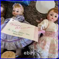 LOT Of 17 Madame Alexander Dolls + Doll Parts Clothes Shoes Repair Kit PLS READ