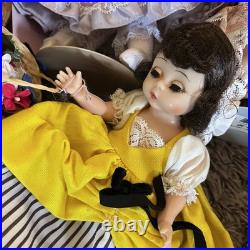 LOT Of 17 Madame Alexander Dolls + Doll Parts Clothes Shoes Repair Kit PLS READ