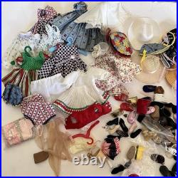 LOT Of 17 Madame Alexander Dolls + Doll Parts Clothes Shoes Repair Kit PLS READ