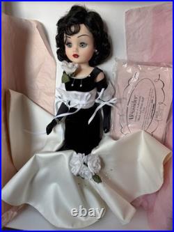 Large Madame Alexander 21 Cissy Doll Black & White Ball 28430 Limited 500 Mint