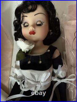 Large Madame Alexander 21 Cissy Doll Black & White Ball 28430 Limited 500 Mint