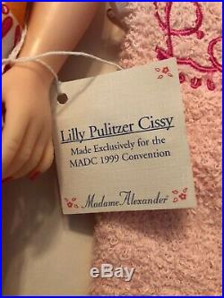 Lilly Pulitzer Cissy 1999 MADC convention LE 25 Madame Alexander Doll 21 inch