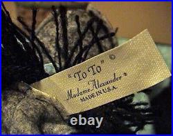 Limited Edition Madame Alexander Toto 79180 In Original Box 1997