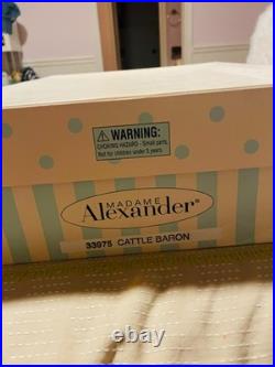 Limited Edition new Cattle Baron Doll 21 Madame Alexander 75 NIB 2004 RARE
