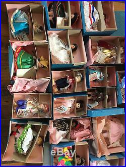 Lot 25 Madame Alexander Dolls New in box, Rebecca, Juliet, Antony, Little Women