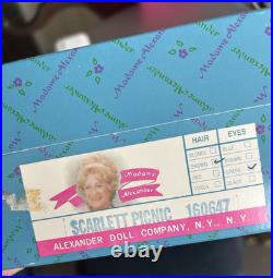 Lot 9 Nib Madame Alexander Dolls Gone With The Wind Including Scarlett More New