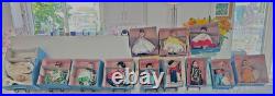 Lot Of 12 Madame Alexander Dolls 8 inch all with Stands, original Boxes & tags