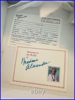 Lot Of 12 Madame Alexander Dolls 8 inch all with Stands, original Boxes & tags