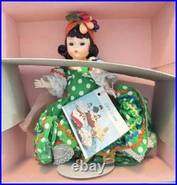 Lot Of 12 Madame Alexander Dolls 8 inch all with Stands, original Boxes & tags