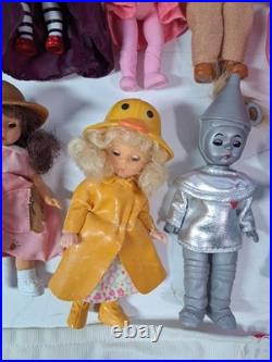 Lot Of 22 Mixed Mostly Madame Alexander Dolls Wizard Of Oz & Accessories
