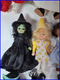 Lot Of 22 Mixed Mostly Madame Alexander Dolls Wizard Of Oz & Accessories