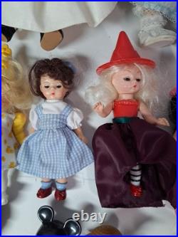 Lot Of 22 Mixed Mostly Madame Alexander Dolls Wizard Of Oz & Accessories