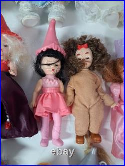 Lot Of 22 Mixed Mostly Madame Alexander Dolls Wizard Of Oz & Accessories