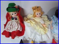 Lot Of 22 Mixed Mostly Madame Alexander Dolls Wizard Of Oz & Accessories