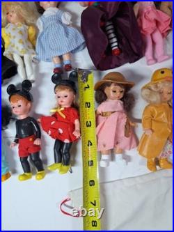 Lot Of 22 Mixed Mostly Madame Alexander Dolls Wizard Of Oz & Accessories