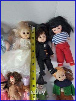 Lot Of 22 Mixed Mostly Madame Alexander Dolls Wizard Of Oz & Accessories