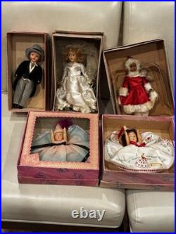 Lot Of 28 Vintage Dolls. Madame Alexander, Nancy, Ann, Jumping Joan Virga Ect