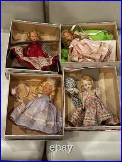 Lot Of 28 Vintage Dolls. Madame Alexander, Nancy, Ann, Jumping Joan Virga Ect