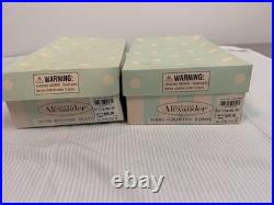 Lot Of 2 Madame Alexander Vintage Mini Porcelain Dolls Summer And Bonnet NIB