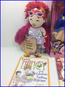 Lot of 3 Fancy Nancy Dolls 18 withHardcover Books Madame Alexander Jakks