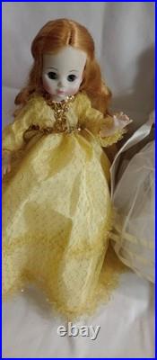 Lot of 4 Madame Alexander 14 Dolls in Original Tagged Dresses Nice