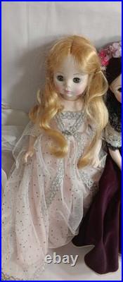 Lot of 4 Madame Alexander 14 Dolls in Original Tagged Dresses Nice