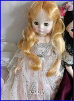 Lot of 4 Madame Alexander 14 Dolls in Original Tagged Dresses Nice