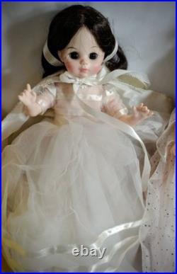 Lot of 4 Madame Alexander 14 Dolls in Original Tagged Dresses Nice