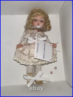 Lot of 7 Madame Alexander Days Of The Week 8in Dolls NIB/Embroideries/Stands