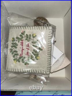 Lot of 7 Madame Alexander Days Of The Week 8in Dolls NIB/Embroideries/Stands