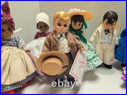 Lot of (8) Madame Alexander 8 Gone With The Wind Dolls Vintage EXCELLENT