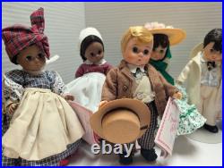 Lot of (8) Madame Alexander 8 Gone With The Wind Dolls Vintage EXCELLENT