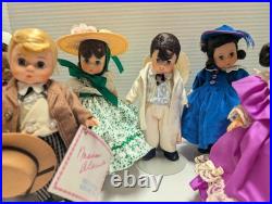 Lot of (8) Madame Alexander 8 Gone With The Wind Dolls Vintage EXCELLENT