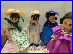 Lot of (8) Madame Alexander 8 Gone With The Wind Dolls Vintage EXCELLENT