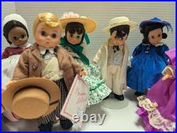 Lot of (8) Madame Alexander 8 Gone With The Wind Dolls Vintage EXCELLENT