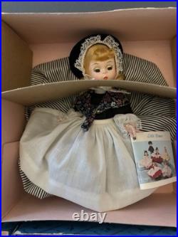 Lot of 9 Vtg MADAME ALEXANDER International Dolls Friends from Foreign Lands