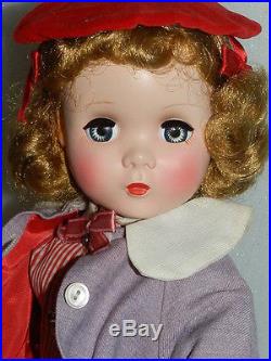 Lovely A/O Vintage Madame Alexander Dressed Maggie Walker Doll 17 / 18