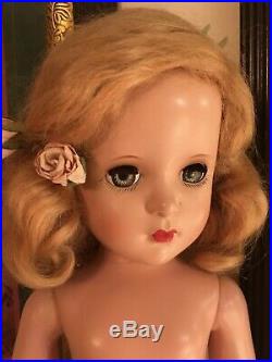 Lovely Vintage Madame Alexander Doll 17 1950s Princess Margaret Rose